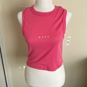 NWT Roxify Fitted Ribbed Tank Medium